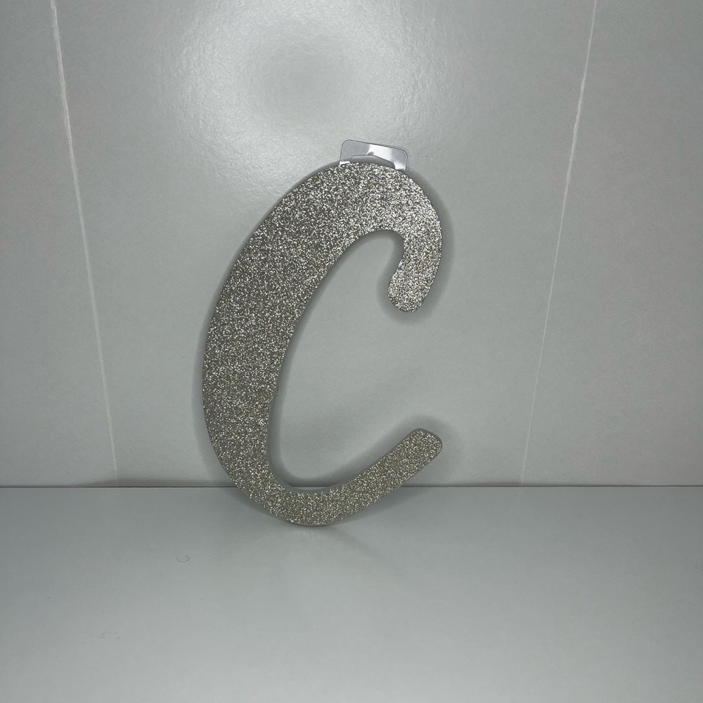 Glitter Letter C